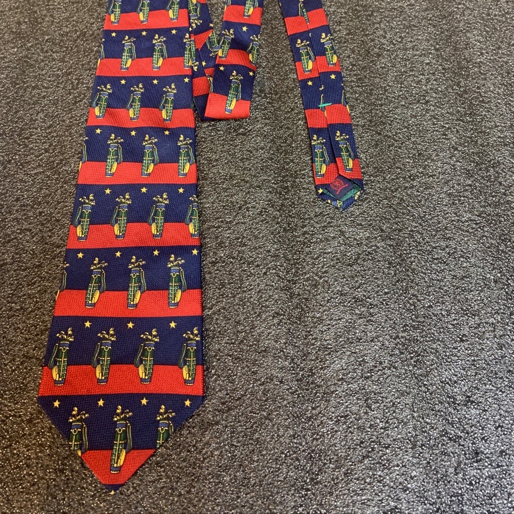 Mens Tommy Hilfiger 100% Silk Necktie